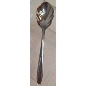 vintage‎ silco stainless flatware panorama Shell sugar spoon